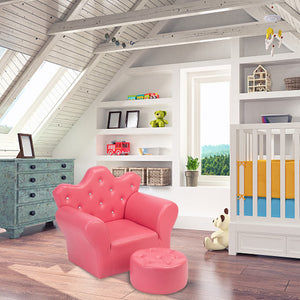 Children Sofa PVC Leather Princess Sofa Mini Sofa XH