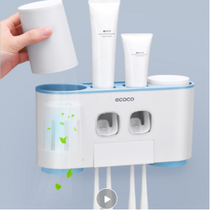 Toothbrush &Toothpaste Holder
