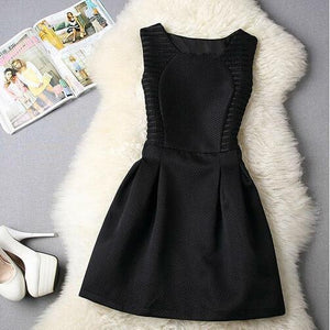 Elegant A-Line Semi Formal Women Sleeveless Dress For Evening Party