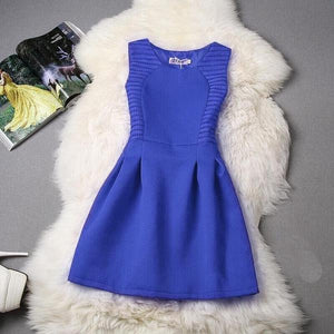Elegant A-Line Semi Formal Women Sleeveless Dress For Evening Party