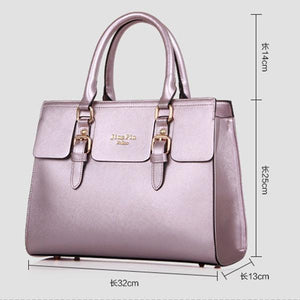 Faux Leather Women Bags Set
