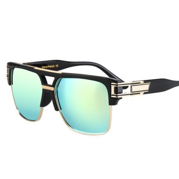 Gangsta Big Frame Semi-Rimless Sun Glasses For Men And Women