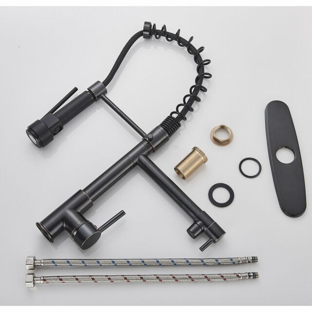 LED Kitchen Sink Faucet Pull Down Sprayer