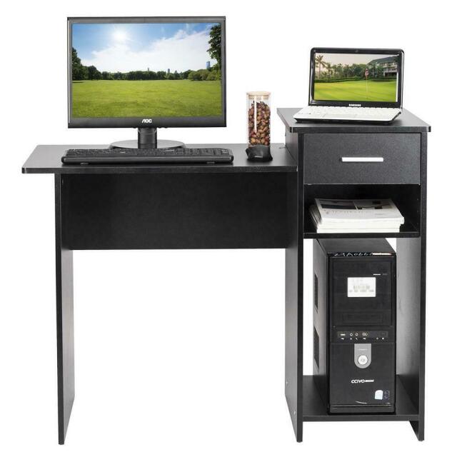 Multipurpose Table Home Office Computer Desk with Drawers