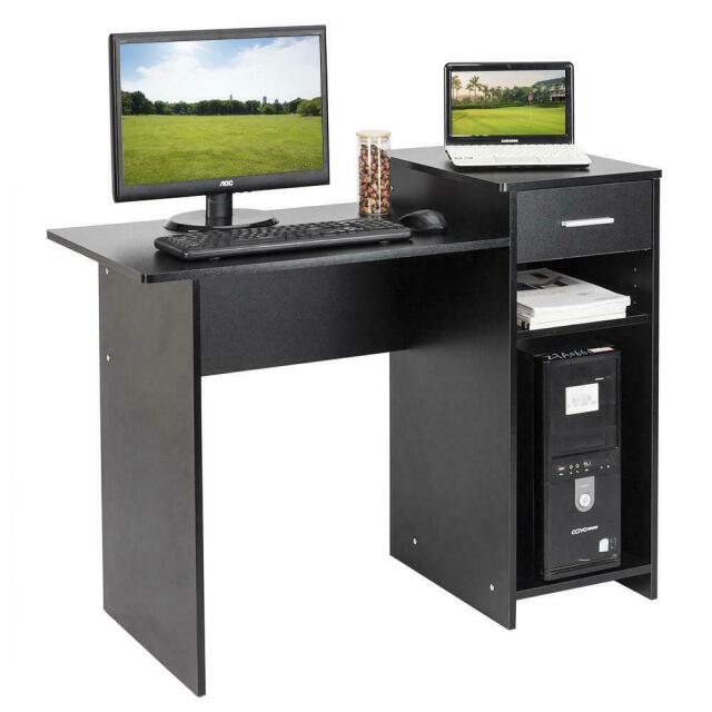Multipurpose Table Home Office Computer Desk with Drawers
