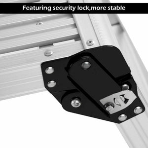 Aluminum Platform Drywall Step Up Folding Work Bench Stool Ladder New