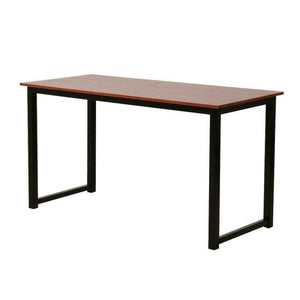 Portable Home Office Desk Computer Workstation Table Brown
