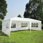 10'x20' Party Tent Outdoor Gazebo Wedding Canopy 4 Removable Walls White