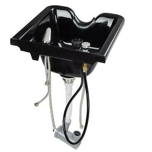 Portable Shampoo w/ Bowl Basin Hair Sink Barber Salon Beauty Treatment Equipment