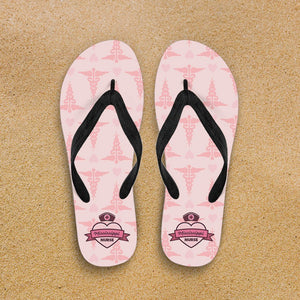 MS Nurse Pink Flip-Flops