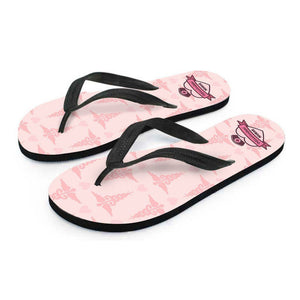 MS Nurse Pink Flip-Flops