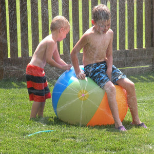 Beach ball sprinkler