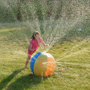 Beach ball sprinkler