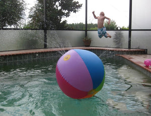 Beach ball sprinkler