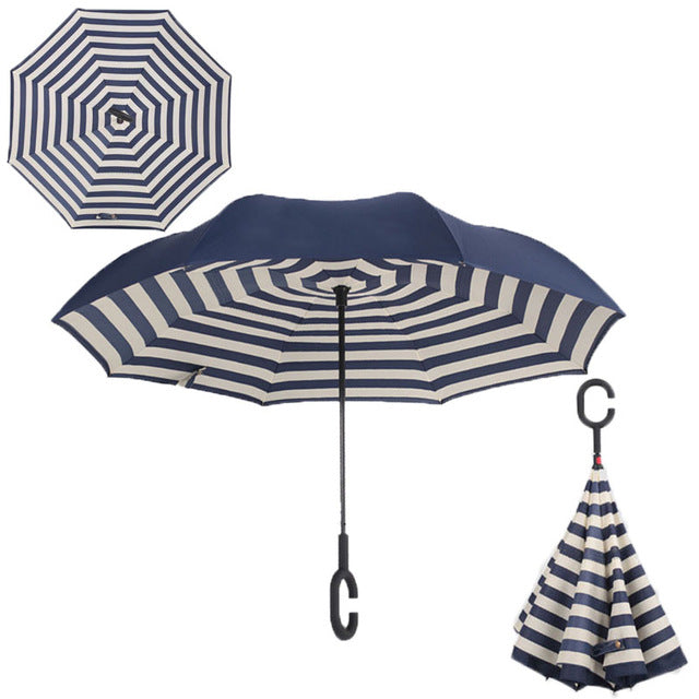 Reverse Double Layer Inverted Umbrella