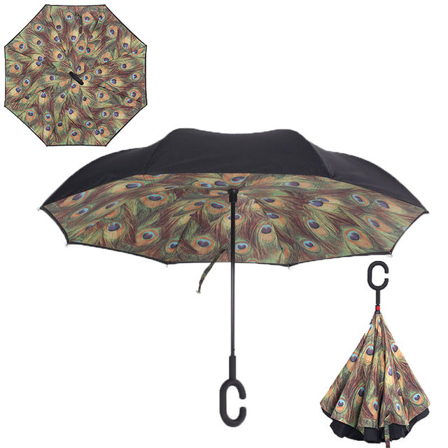 Reverse Double Layer Inverted Umbrella