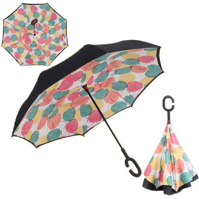 Reverse Double Layer Inverted Umbrella
