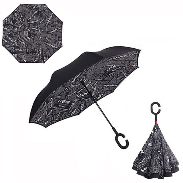 Reverse Double Layer Inverted Umbrella