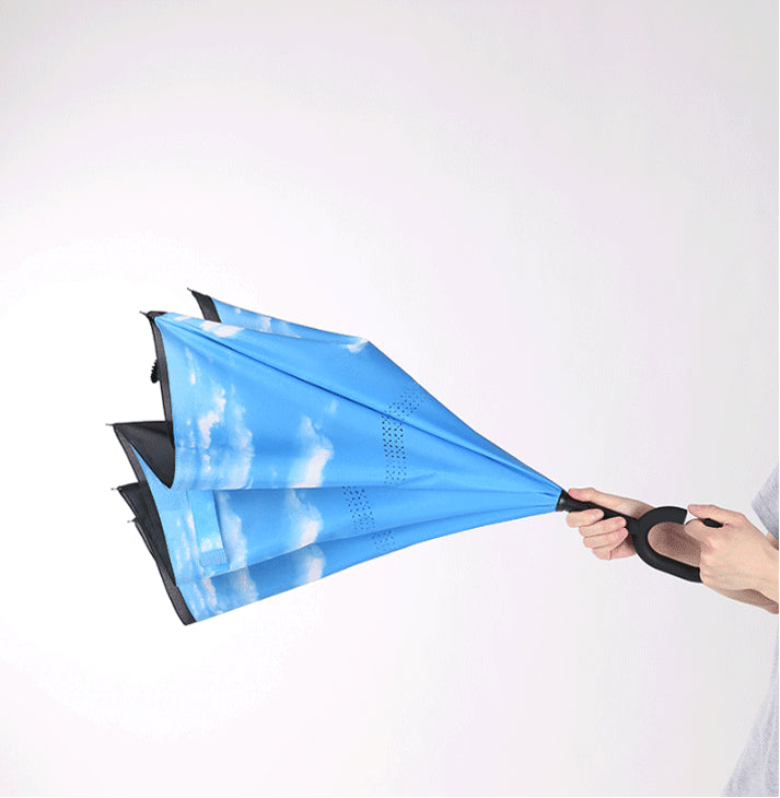 Reverse Double Layer Inverted Umbrella