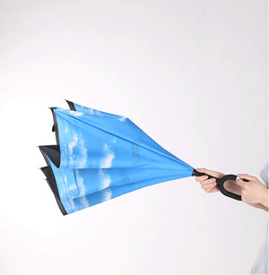 Reverse Double Layer Inverted Umbrella