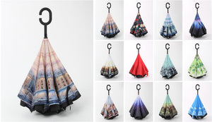 Reverse Double Layer Inverted Umbrella
