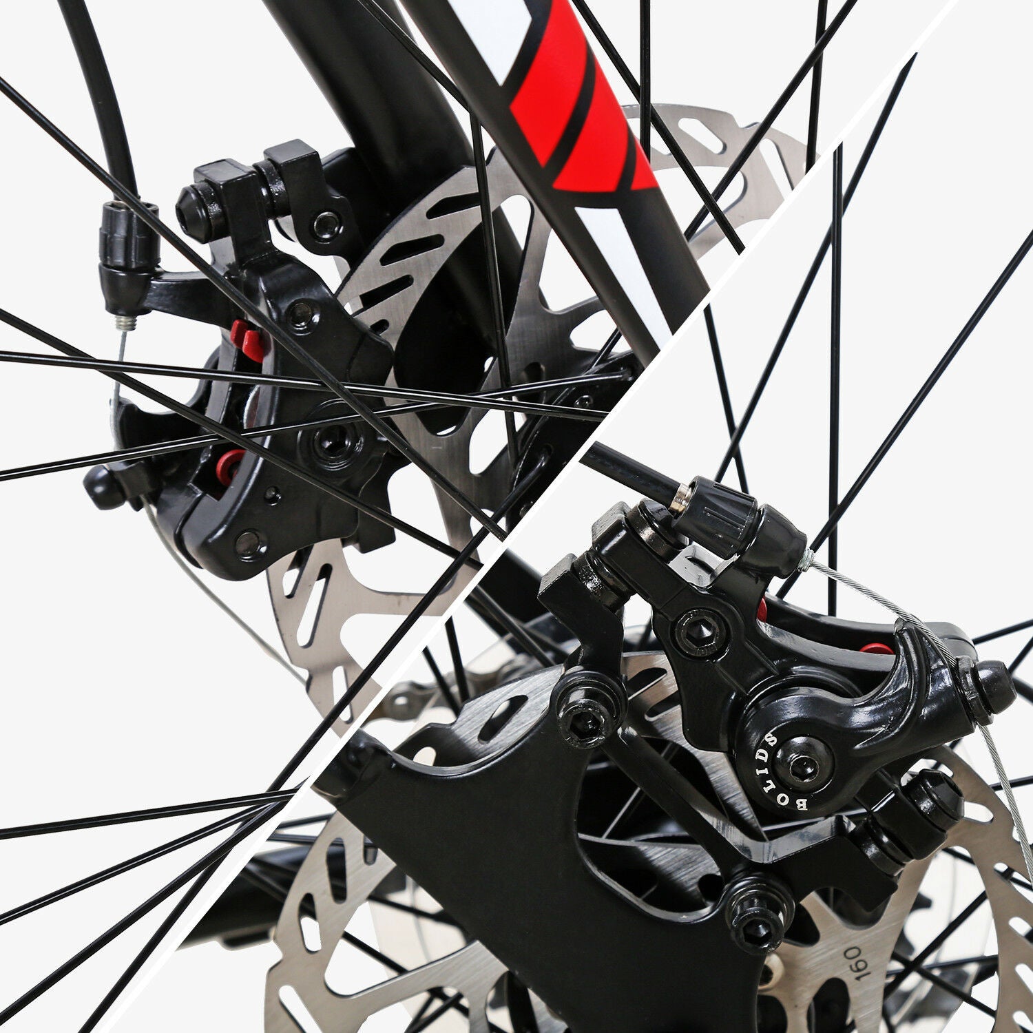 Road Bike 21 Speed Bicycle 700C Mens Bikes 54cm Daul Disc Brakes XL