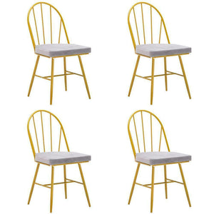 5 Piece Marble Dining Table Set 4 Chairs Kitchen Dining Room