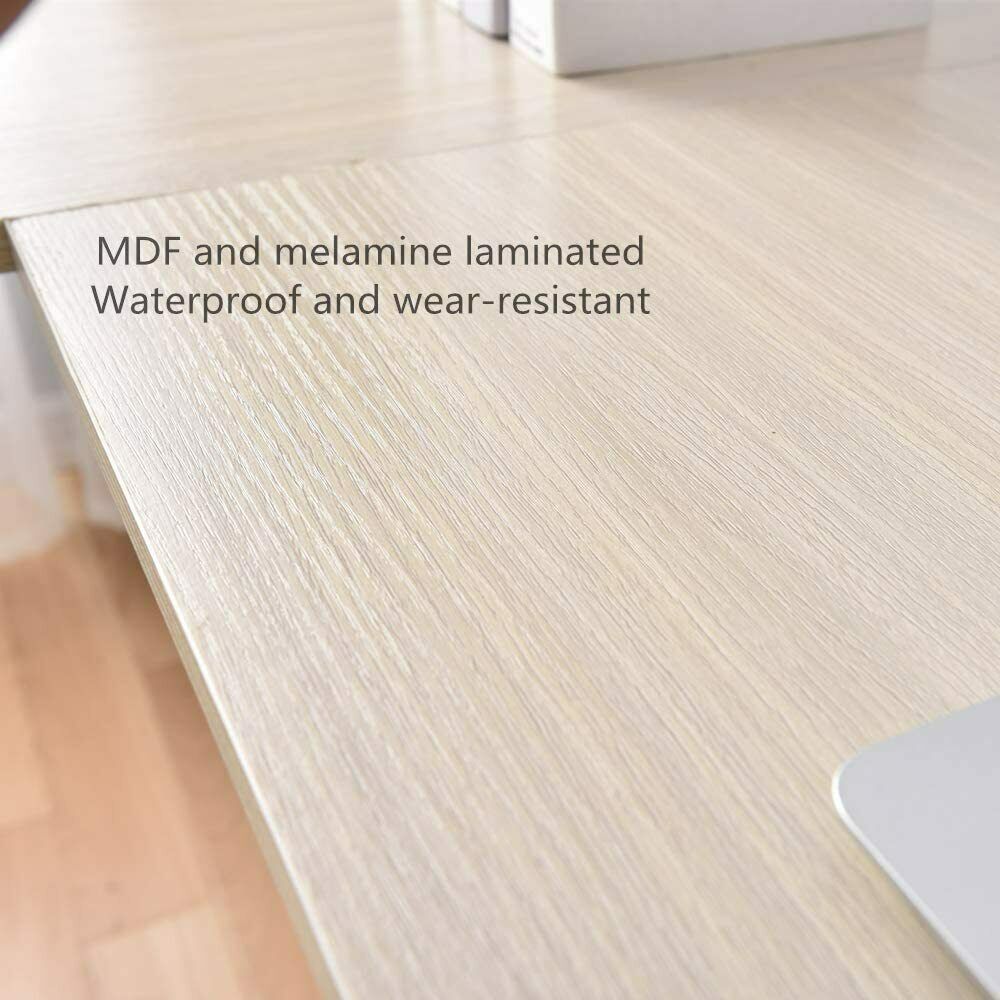 Corner Computer Desk L-Shaped PC Laptop Table Home Office Writing Gaming Table