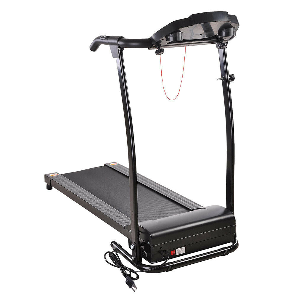 Luxury Electric Treadmill Portable Folding Fitness Running Treadmill with LCD Display