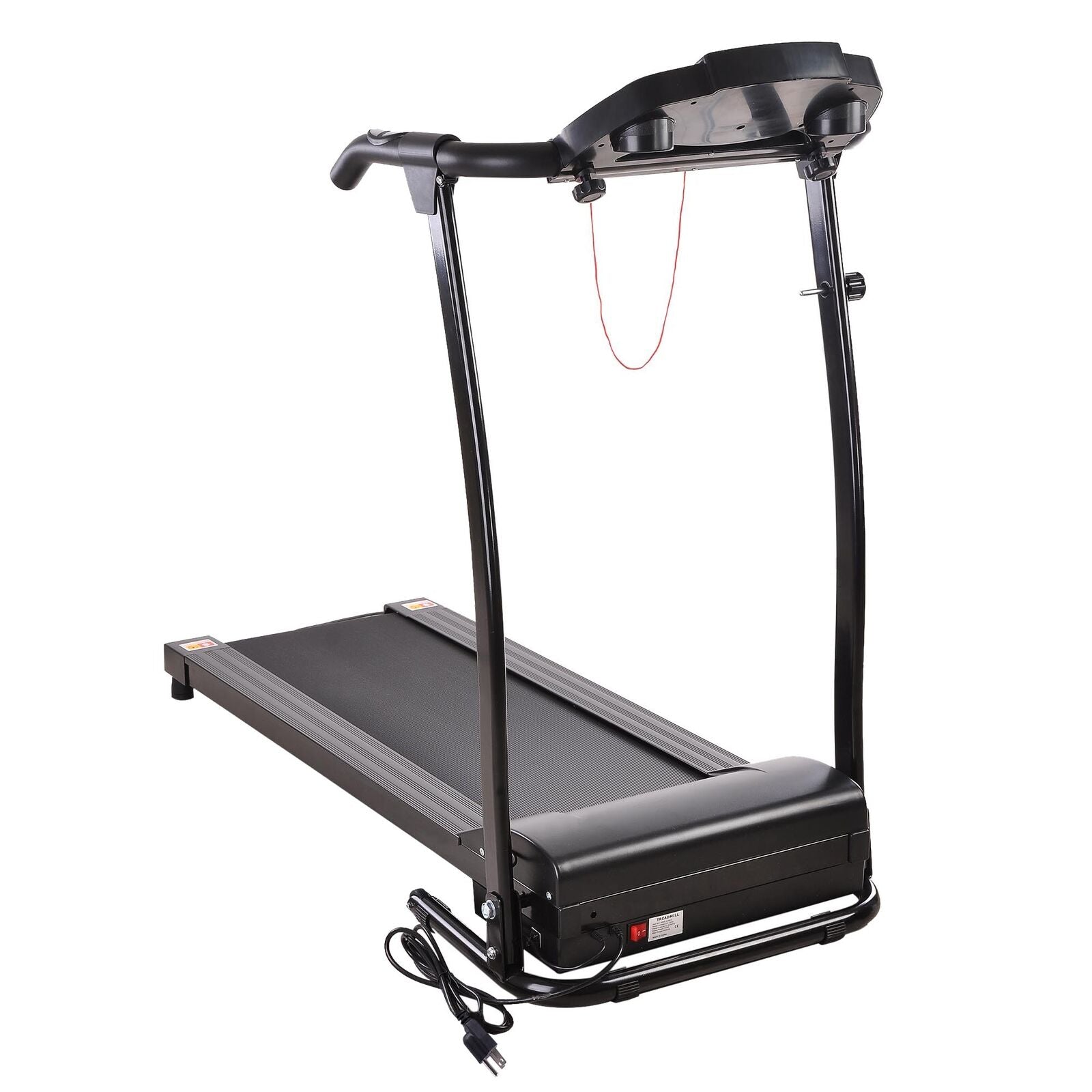 Luxury Electric Treadmill Portable Folding Fitness Running Treadmill with LCD Display
