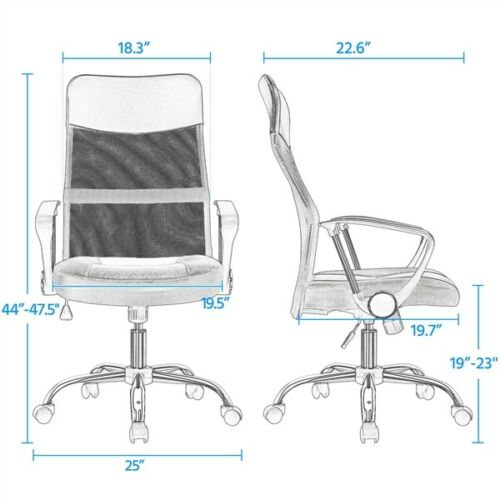 Home Office Desk Chairs High Back Ergonomic Executive Chair Swivel Task Chair