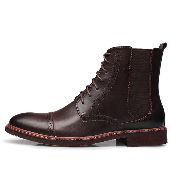 The Brits Bullock Lace Up High Ankle Men Boots
