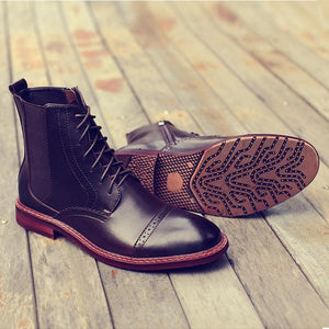 The Brits Bullock Lace Up High Ankle Men Boots