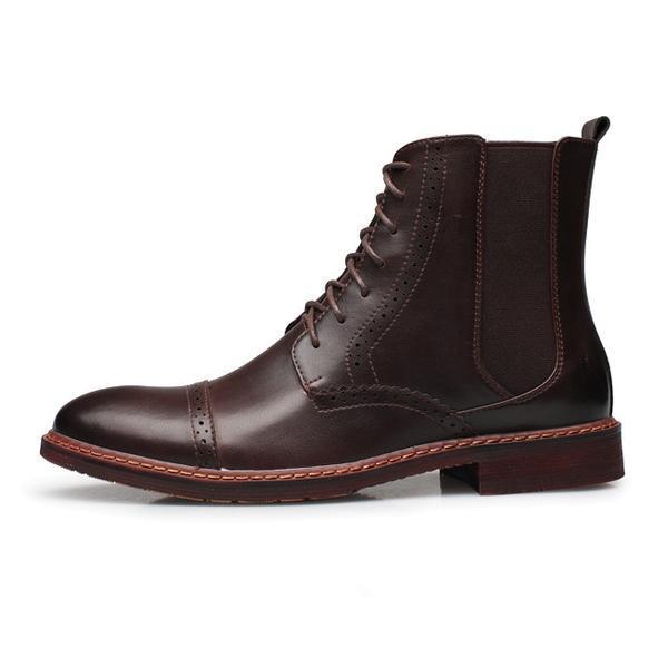 The Brits Bullock Lace Up High Ankle Men Boots